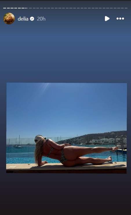 Delia Matache, în cele mai hot ipostaze, în vacanță. Imaginile cu care a stârnit imaginația bărbaților