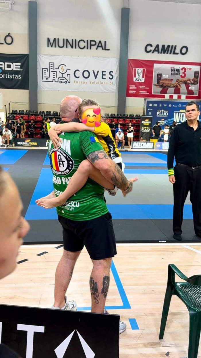 Cătălin Zmărăndescu și fiica lui