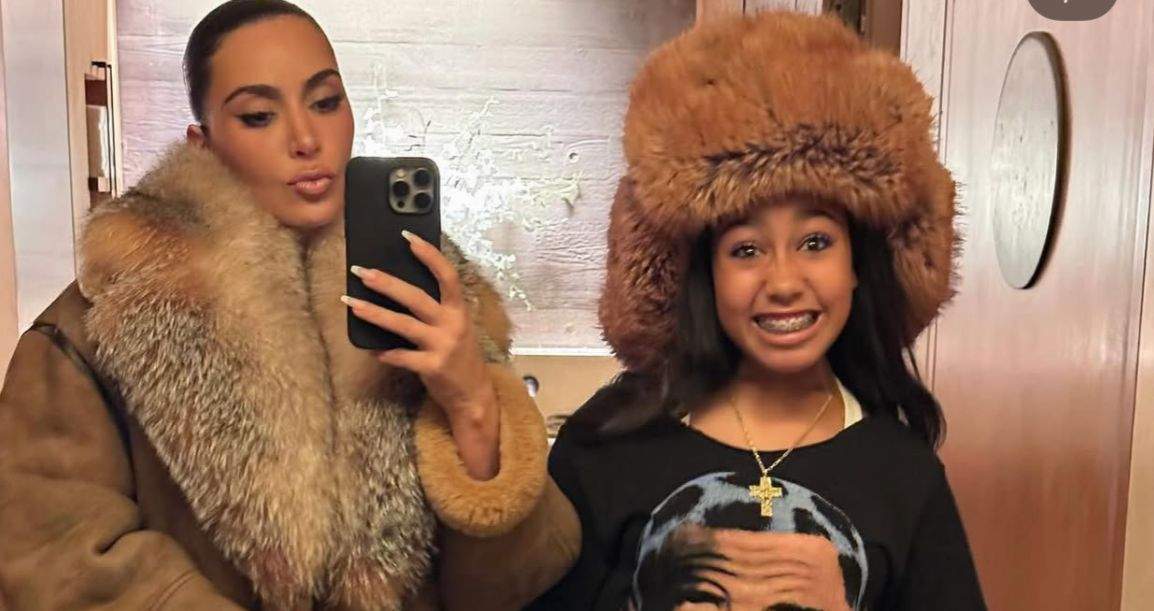 Fiica de 13 ani a lui Kim Kardashian, apariție controversată! North West și-a pus piercing-uri în buze