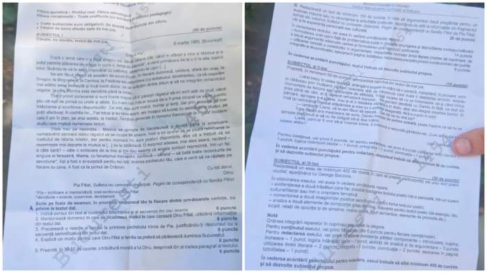 Greșeala la primul subiect de la Bacalaureat