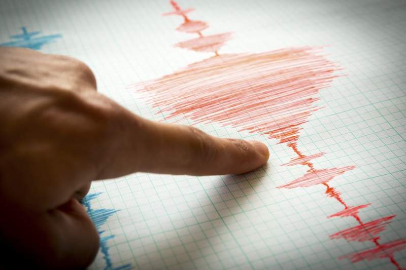 Cutremur puternic cu magitudinea de 5,5! Imagini surprinse în timpul seismului