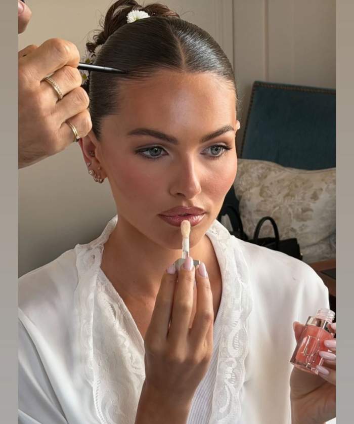 Thylane Blondeau, în ziua nunții