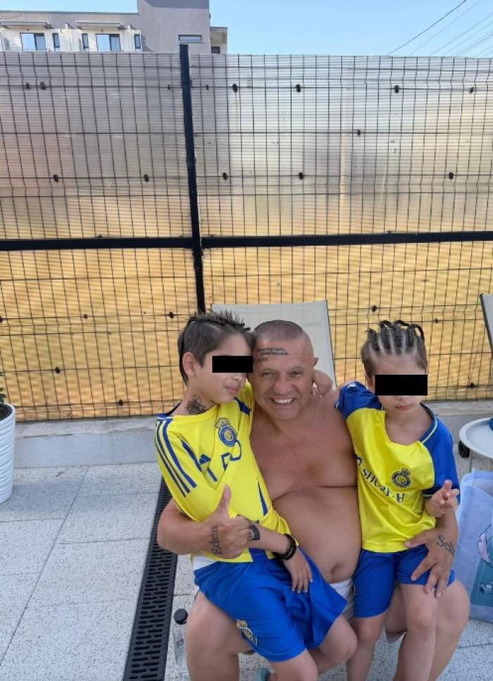 Nicolae Guță, imagini rare cu băieții cei mici. Se mândrește cu Eden și Selim