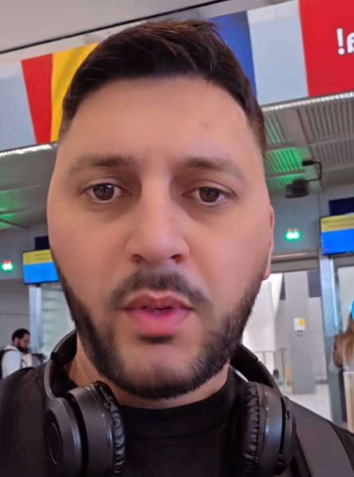 Bărbatul care a făcut scandal în aeroport