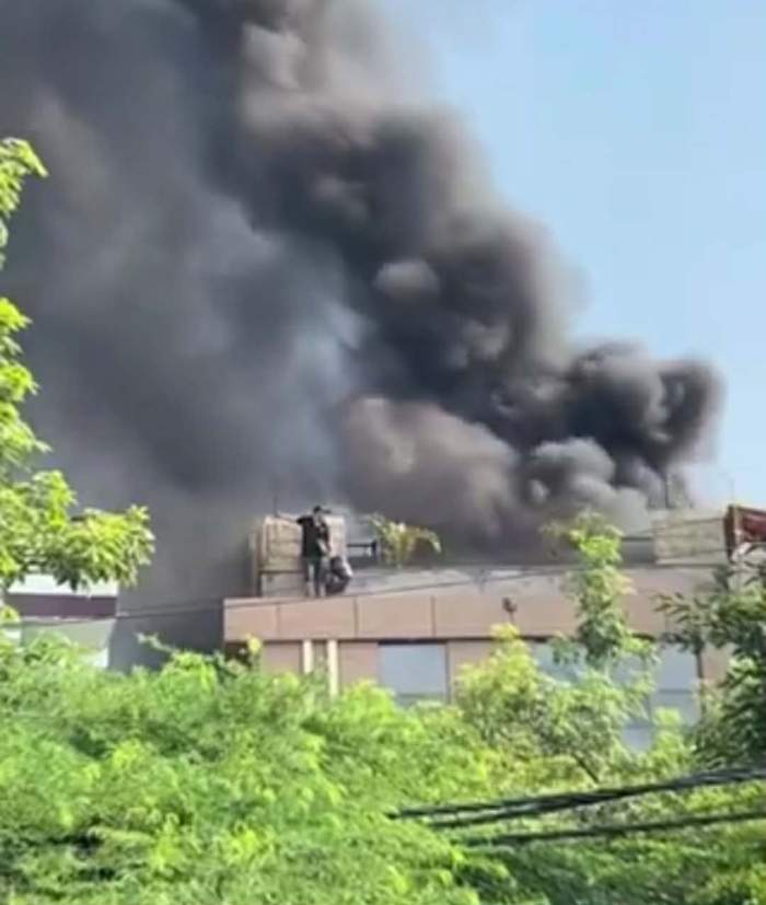 incendiu în New Delhi