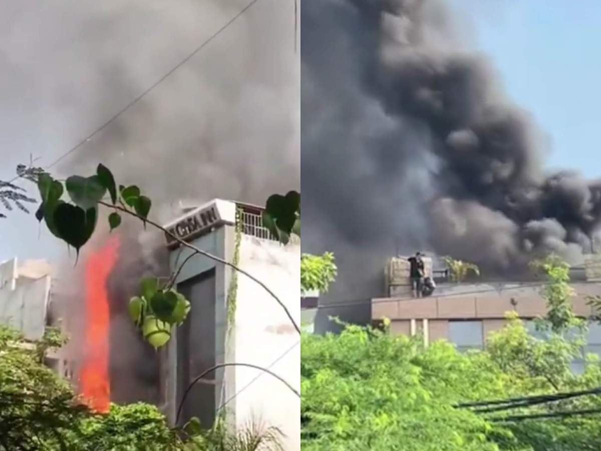 incendiu în New Delhi