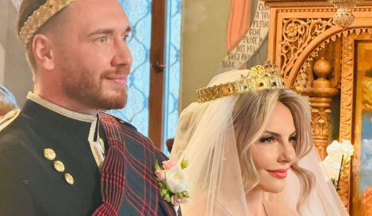 Lordul Răzvan Vasile și Baroneasa Nicoleta Scarlat, la biserică