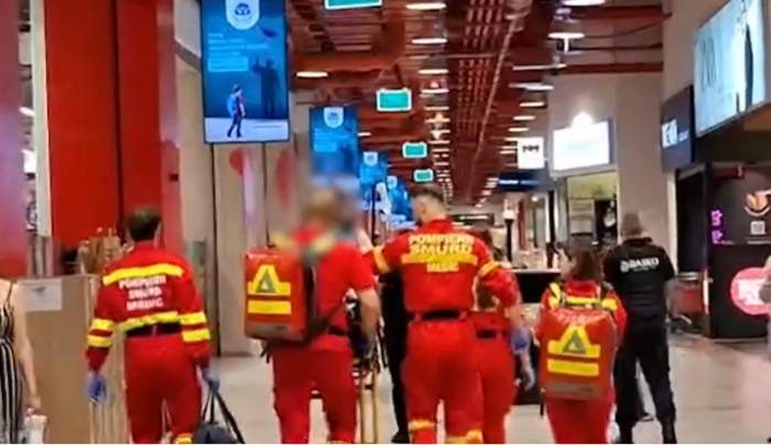 Scene șocante într-un mall din Timișoara! O femeie a fost înjunghiată de concubin