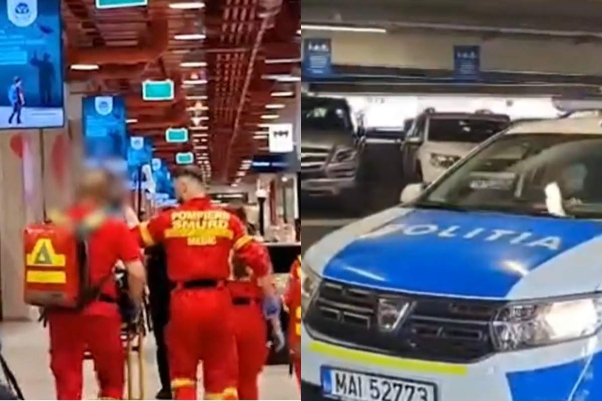 Scene șocante într-un mall din Timișoara! O femeie a fost înjunghiată de concubin