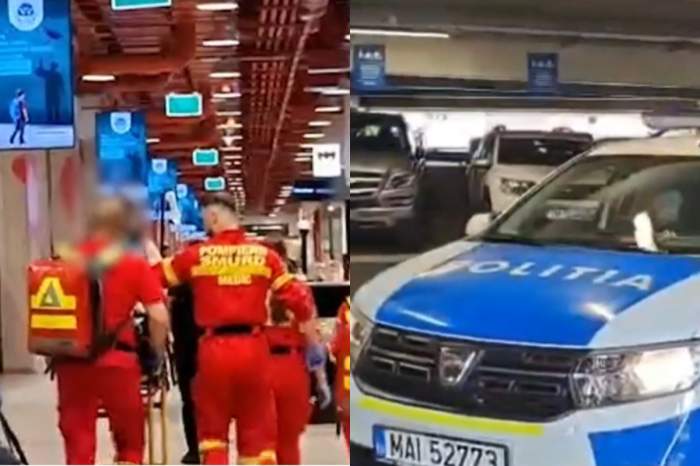 Scene șocante într-un mall din Timișoara! O femeie a fost înjunghiată de concubin
