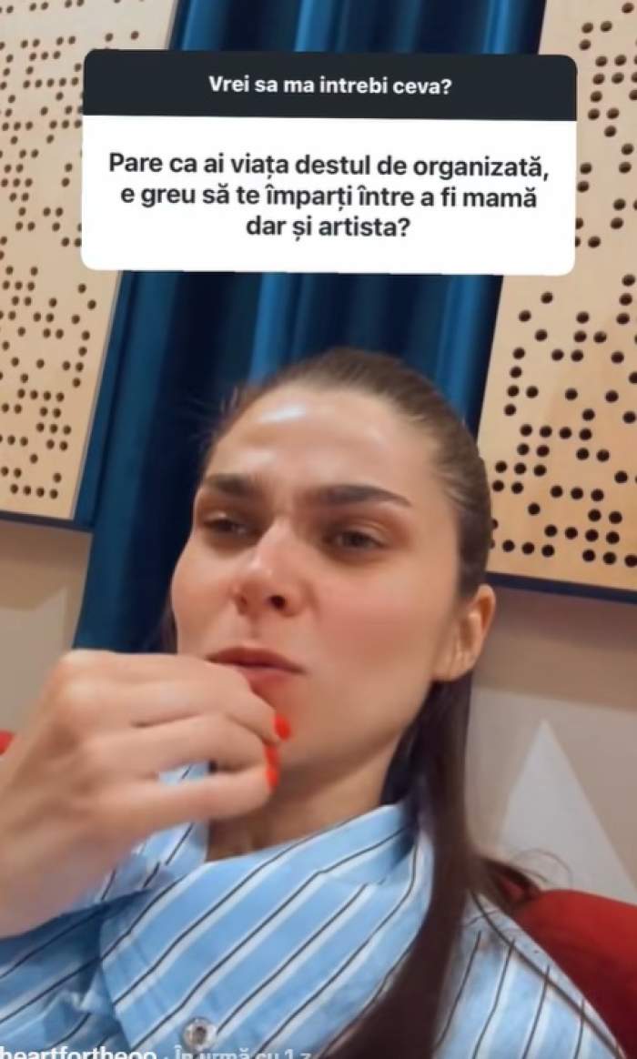 Theo Rose a spus cum reușește să se împartă între rolul de artistă și cel de mamă. Cât de greu i-a fost după ce a născut