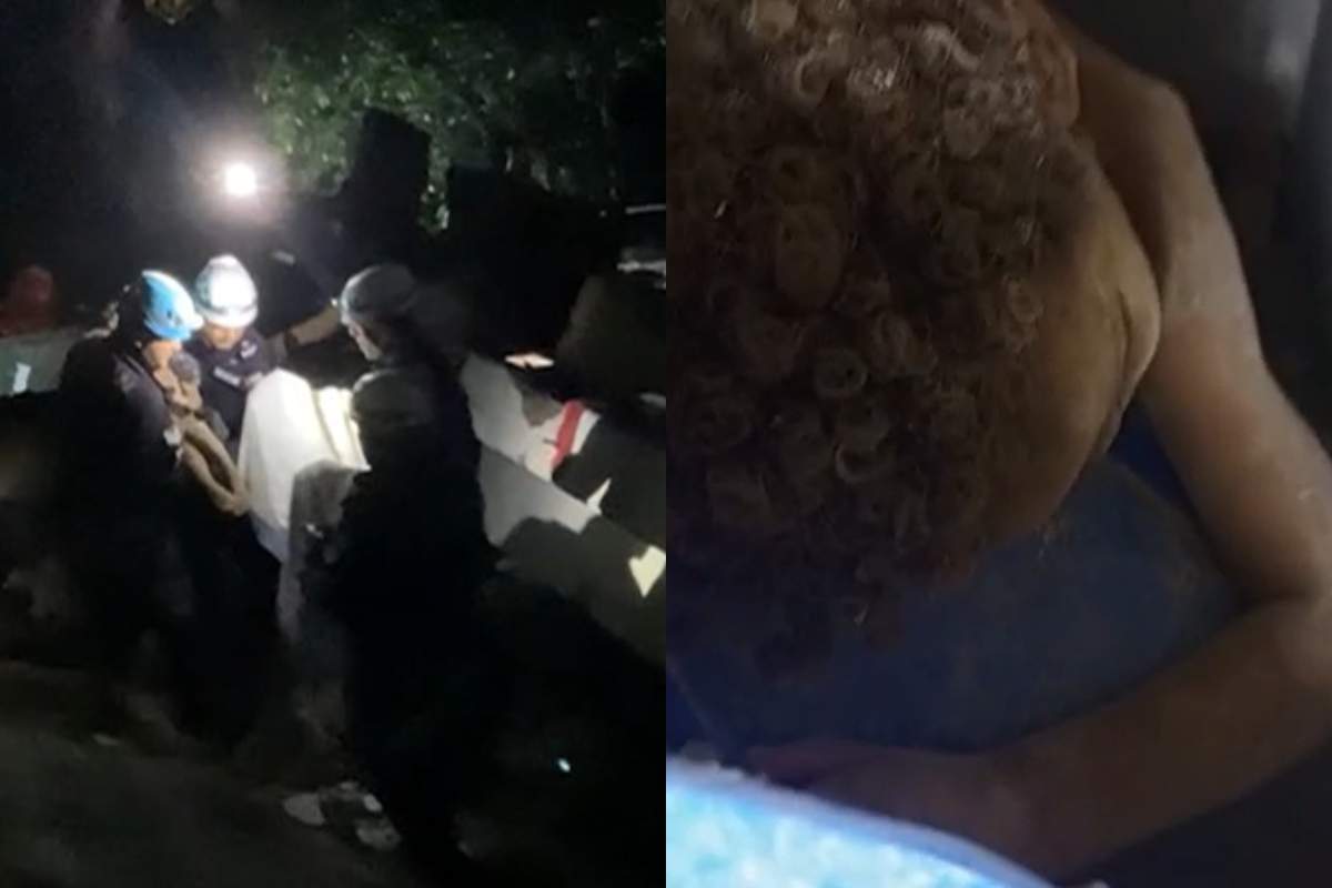 Momentul emoționant în care un copil a fost scos de sub dărâmături, după cutremurul de 7,8. Fusese blocat 6 zile