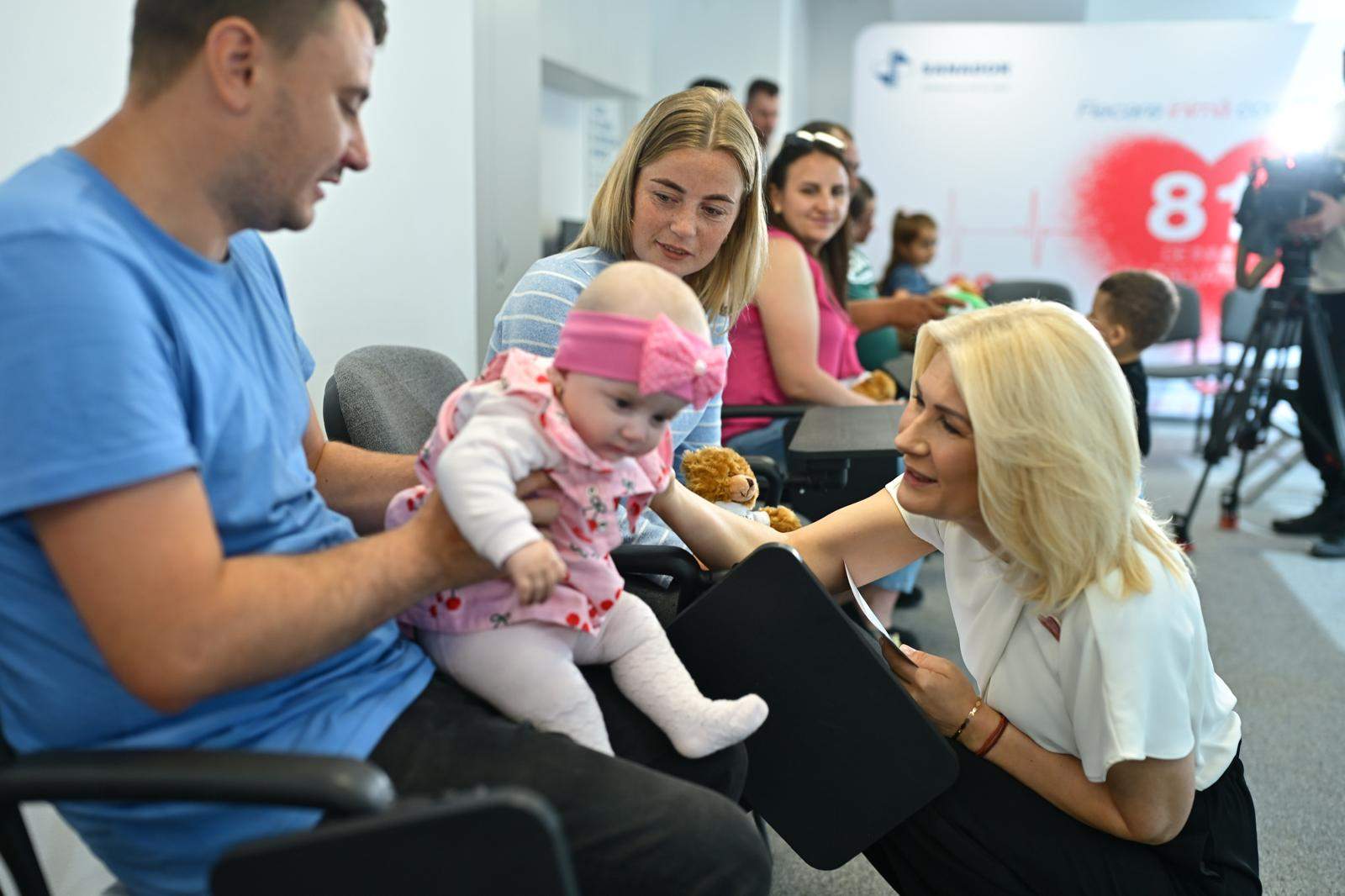 81 de inimi salvate în trei ani: copiii tratați în cadrul misiunilor cardiopediatrice SANADOR și Fundația Mereu Aproape s-au reîntâlnit cu medicii care le-au schimbat destinul.