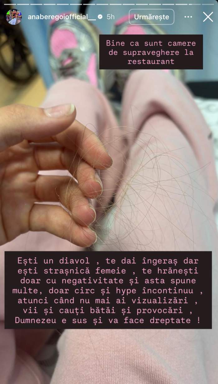 Anei Beregoi i-a căzut păr din cap
