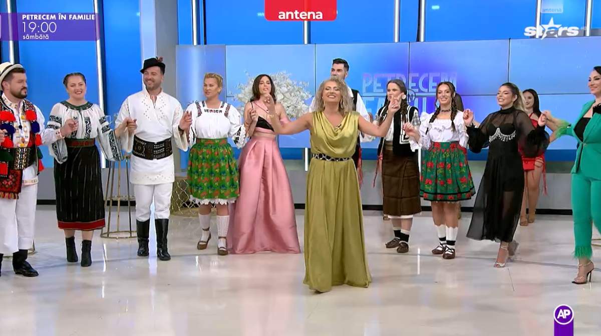 Sâmbătă, de la ora 19:00, la „Petrecem în familie” cu Mirela Vaida, distracția este garantată!