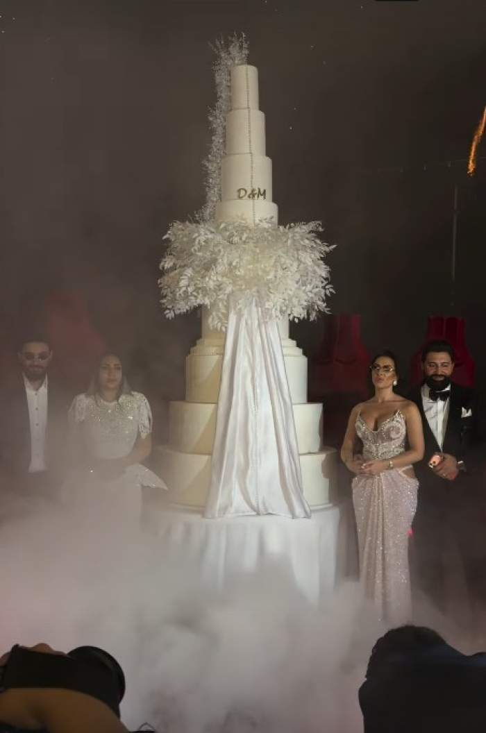 dani stoian si sotia tort nunta
