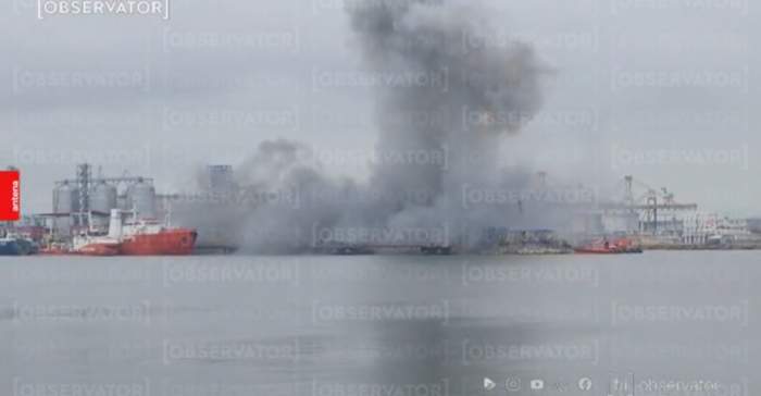 explozia dronei din Portul Constanța