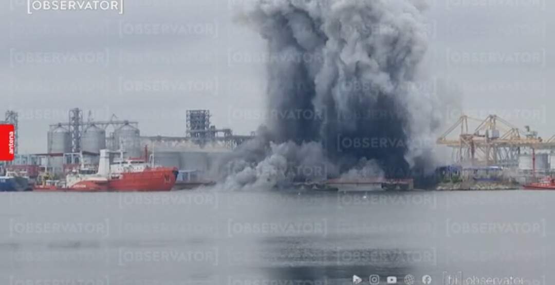 explozia dronei din Portul Constanța