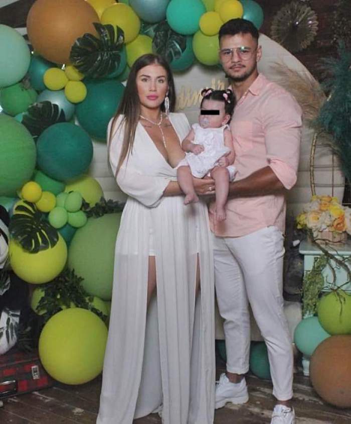 alexandra diaconescu si fetita ei si fostul sot
