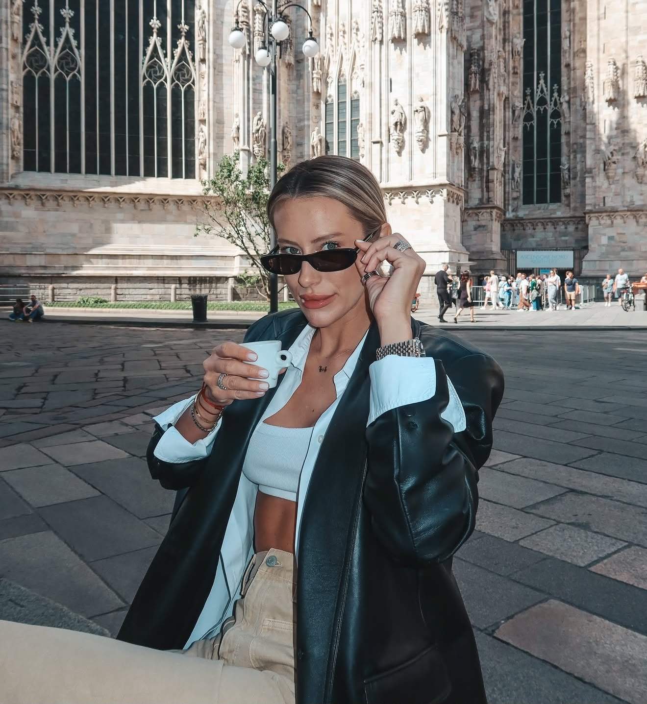 Gabriela Prisăcariu, în Milano