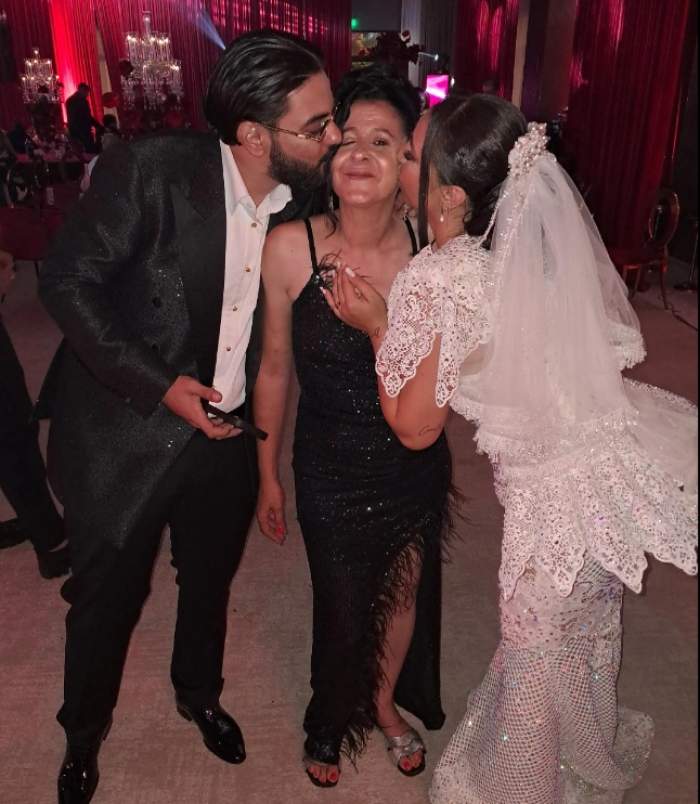 Sora Fănicăi, prima soție a lui Florin Salam, prezentă la nunta nepotului ei, Dani Stoian. Imagini emoționante 