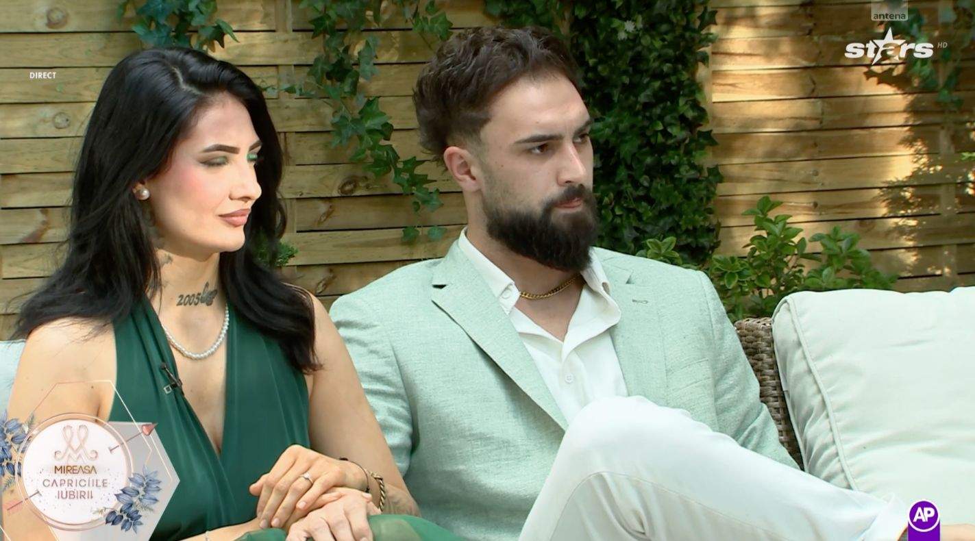 Giulia, alături de iubitul ei