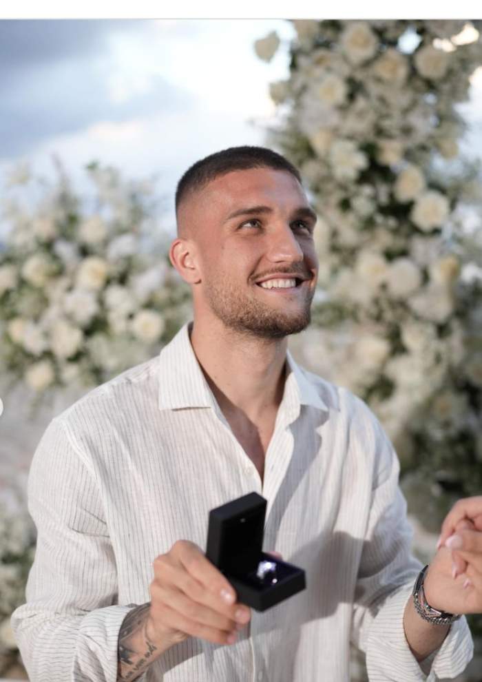 Daniel Bîrligea și-a cerut iubita în căsătorie într-un cadru spectaculos! Unde i-a adresat marea întrebare Antoniei