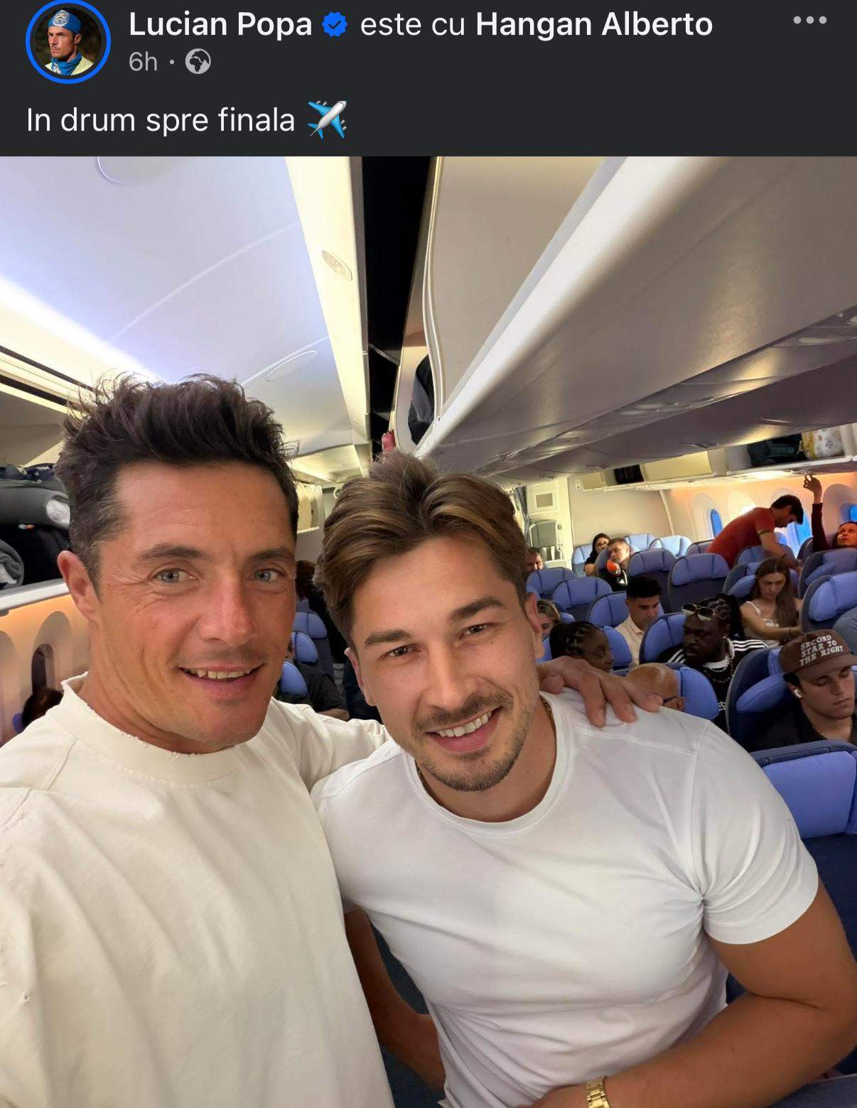 Lucian Popa și Alberto Hangan