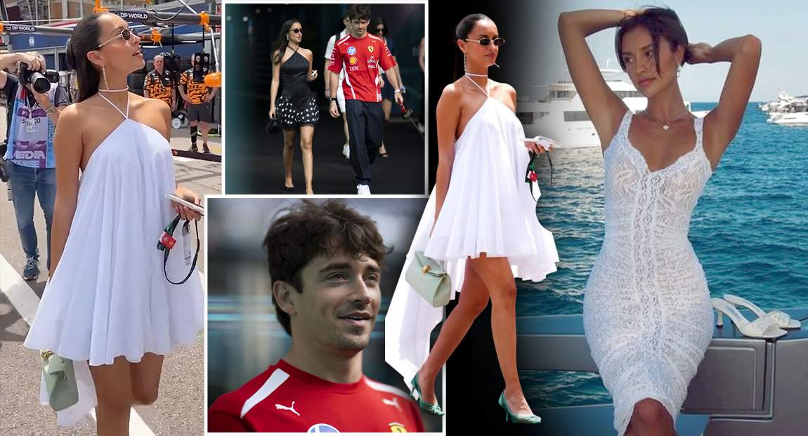 Alexandra Saint Mleux a purtat o mică avere la Monaco! Soția lui Charles Leclerc a atras toate privirile cu o ținută de peste 16.000 de euro