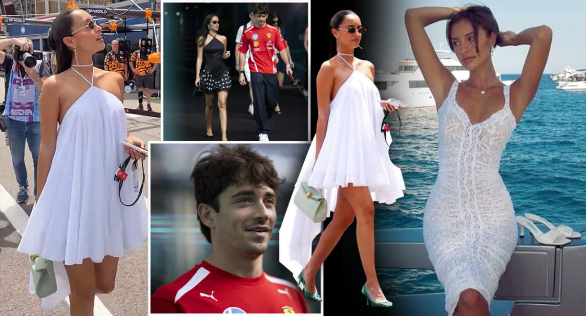 Alexandra Saint Mleux a purtat o mică avere la Monaco! Soția lui Charles Leclerc a atras toate privirile cu o ținută de peste 16.000 de euro