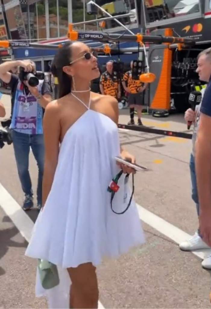 Alexandra Saint Mleux a purtat o mică avere la Monaco! Soția lui Charles Leclerc a atras toate privirile cu o ținută de peste 16.000 de euro