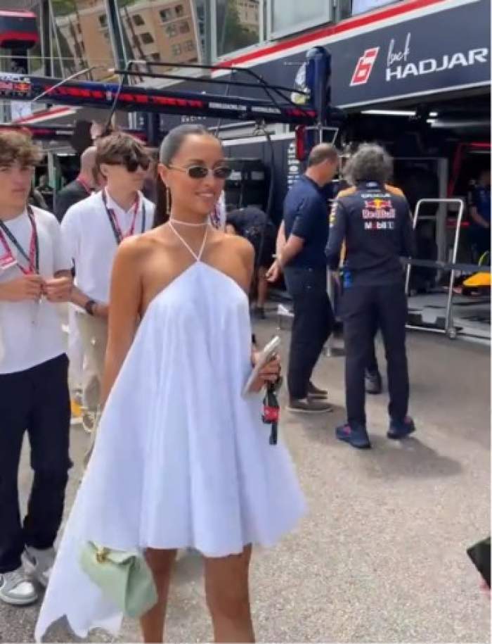 Alexandra Saint Mleux a purtat o mică avere la Monaco! Soția lui Charles Leclerc a atras toate privirile cu o ținută de peste 16.000 de euro