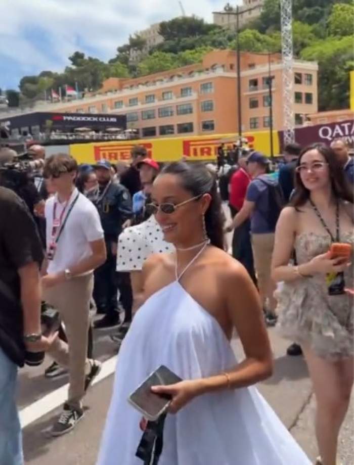 Alexandra Saint Mleux a purtat o mică avere la Monaco! Soția lui Charles Leclerc a atras toate privirile cu o ținută de peste 16.000 de euro