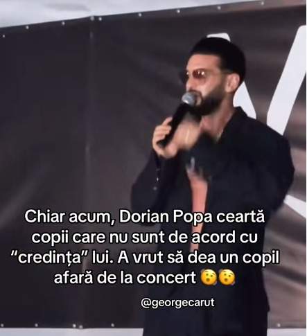 Dorian Popa, la concert