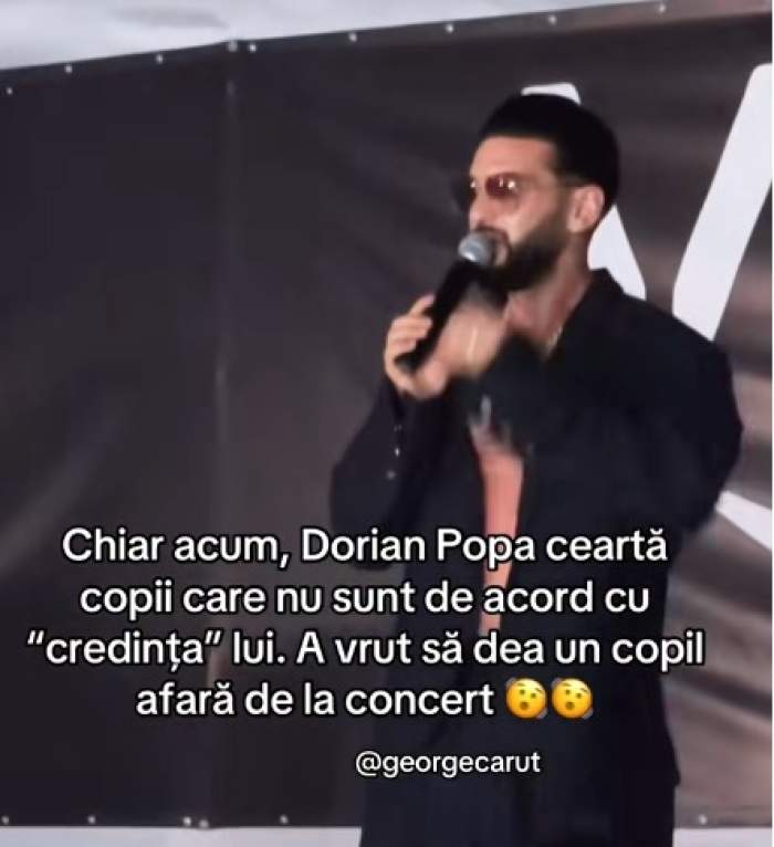 Dorian Popa, la concert