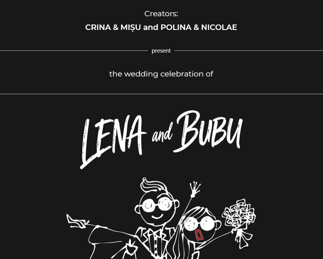 Bubu Cernea s-a căsătorit cu Elena Mogîldea! Imagini EXCLUSIVE de la fericitul eveniment