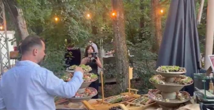 Ce vor mânca invitații la nunta lui Bubu Cernea și a Elenei Mogîldea. Meniu spectaculos, cu preparate fine, sushi live și preparate tradiționale reinterpretate