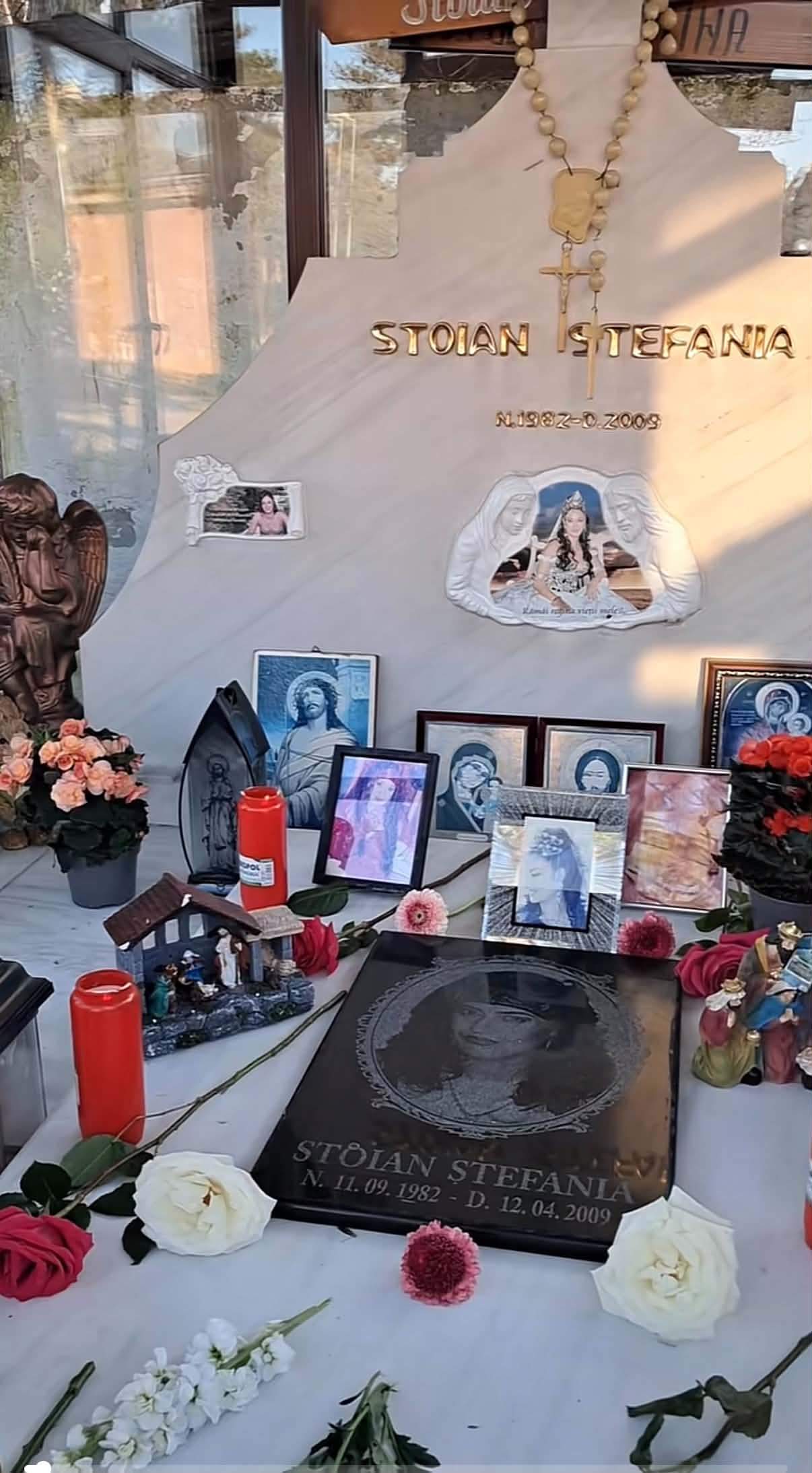 Cum arată mormântul Fănicăi, prima soție a lui Florin Salam, la 17 ani de când a murit. Imagini emoționante