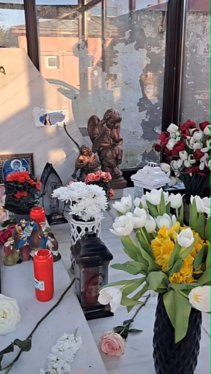 Cum arată mormântul Fănicăi, prima soție a lui Florin Salam, la 17 ani de când a murit. Imagini emoționante