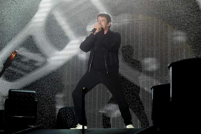 Patrick Bruel în concert cu ocazia Festivalului Aio din Ajaccio, Corsica, pe 9 august 2019