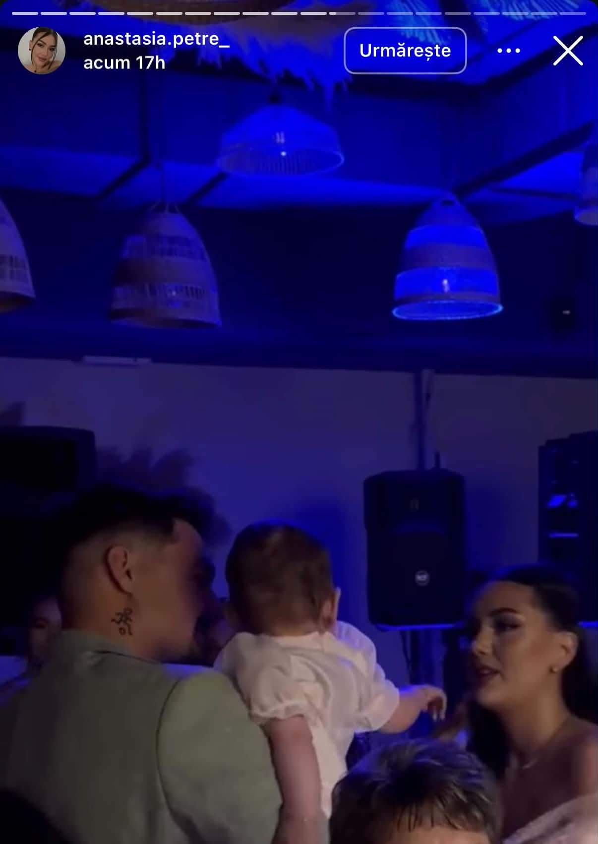 Adrian Petre de la Survivor și-a botezat fetița! Primele imagini de la eveniment