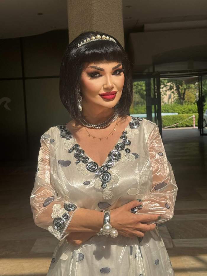 Ozana Barabancea când era brunetă