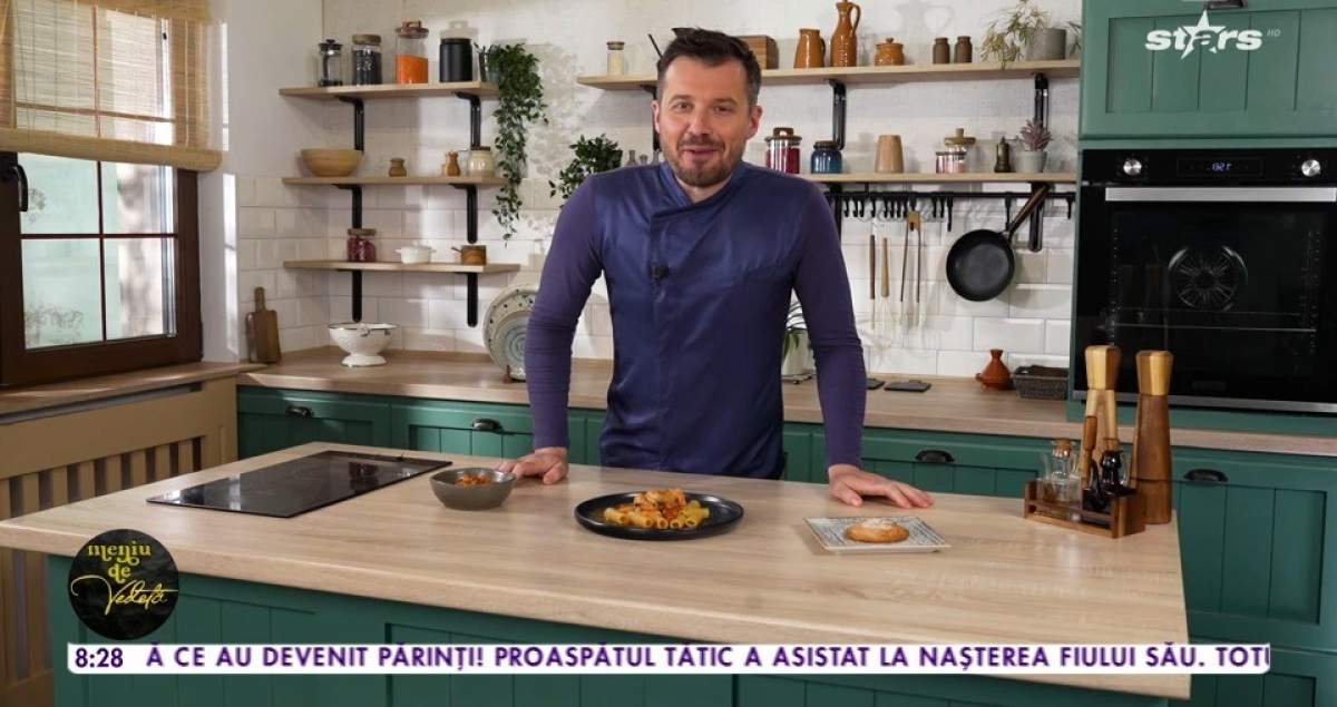 Paste cremoase cu creveţi după rețeta lui Horia Manea. De ce ingrediente ai nevoie
