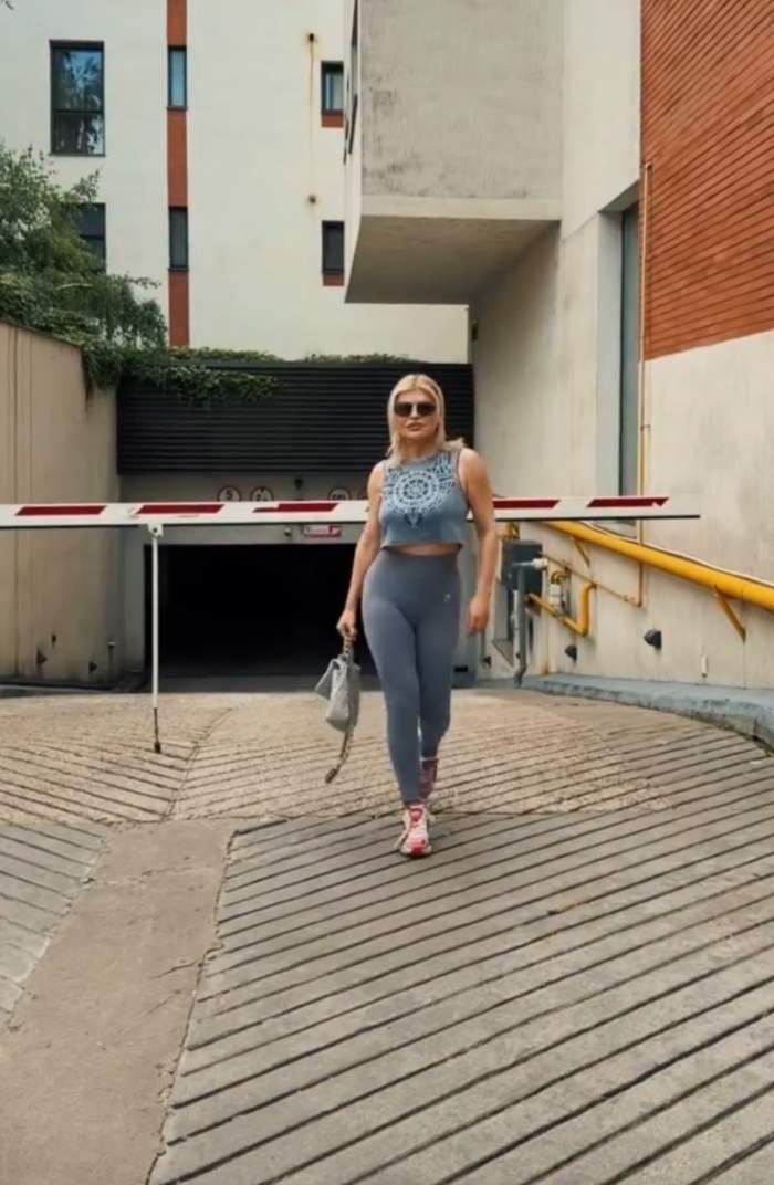 Loredana Groza, în cel mai mulat echipament de sală! Se mândrește cu silueta ei