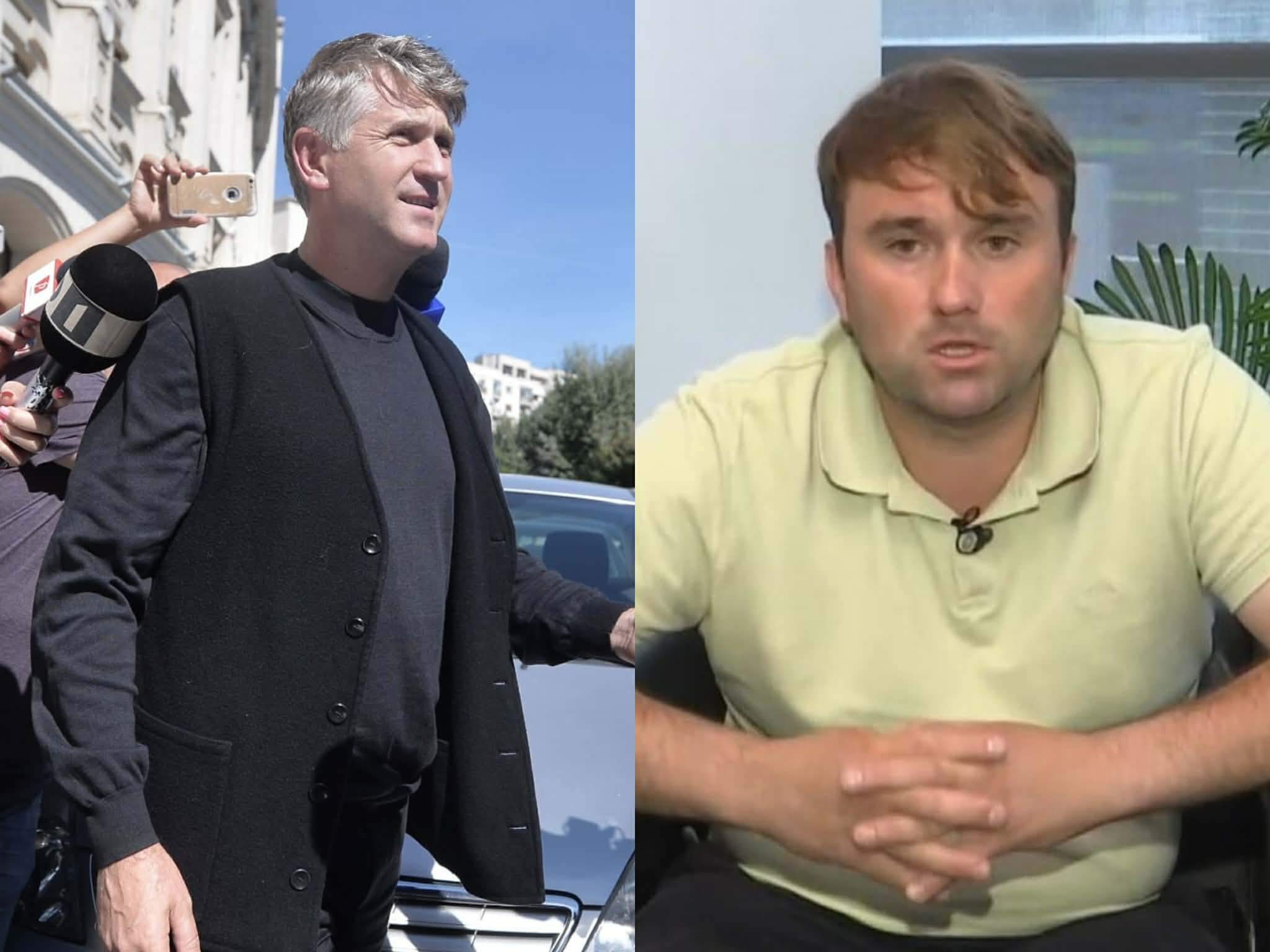 Cristian Pomohaci și presupusa victimă