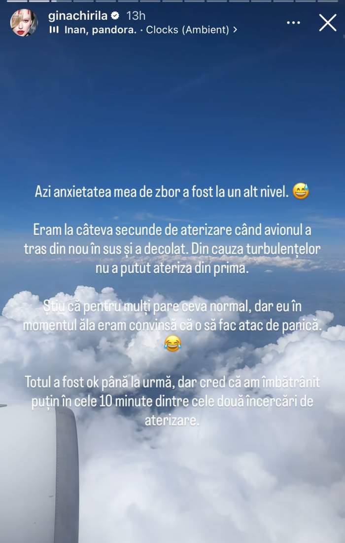 Mesajul Ginei Chirilă