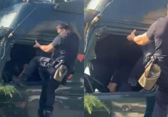 Cum explică șeful Poliției Locale Constanța bătaia primită de șoferul de TIR căruia i s-ar fi făcut rău la volan. Primele declarații