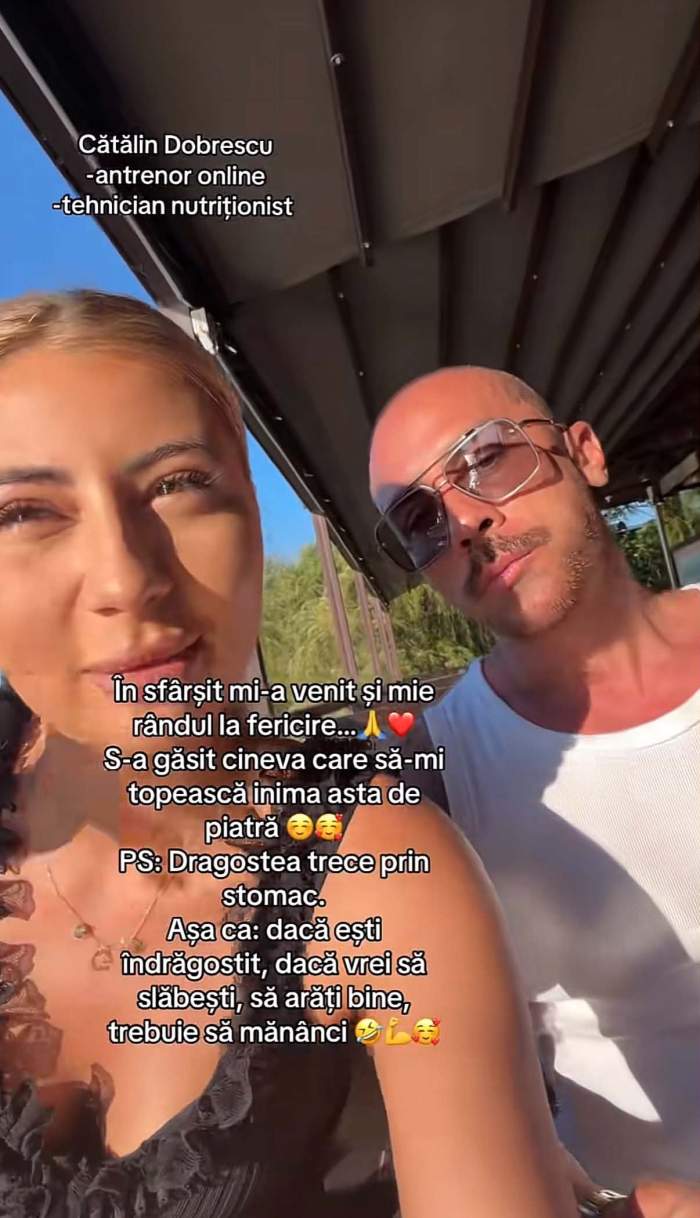 Fostul soț al Oanei Radu, declarație siropoasă de dragoste pentru iubită. Cătălin Dobrescu e mai îndrăgostit ca niciodată