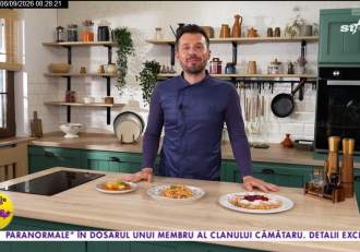 Paste cu feta și roșii cherry la cuptor. Rețeta lui Chef Horia Manea