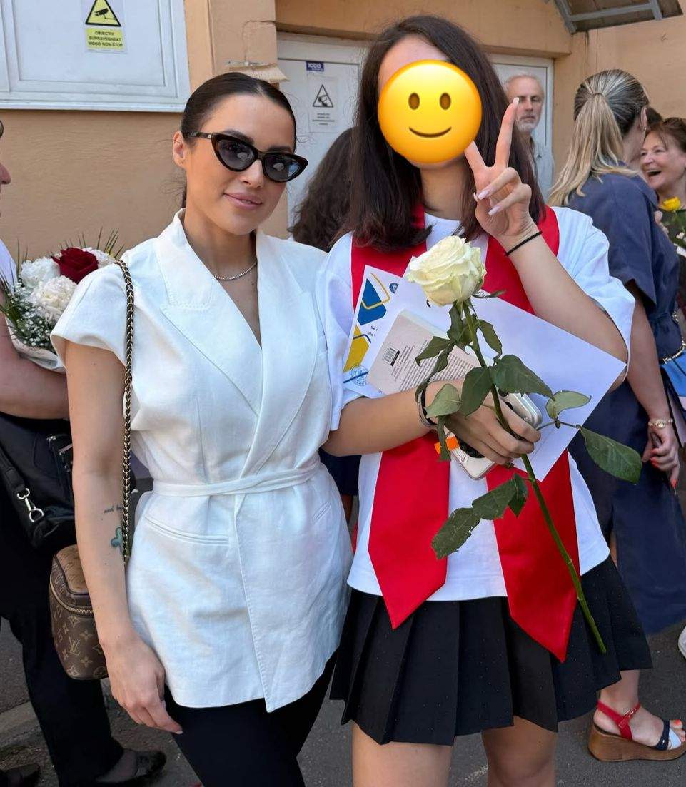 Ioana Tamaș și fiica ei